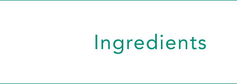 Ingredients