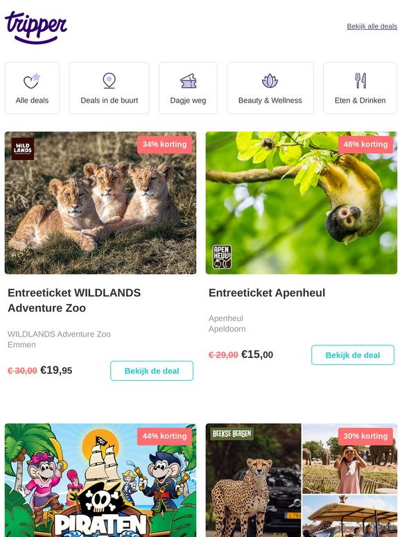 Laatste kans: WILDLANDS met 34% korting🦁
