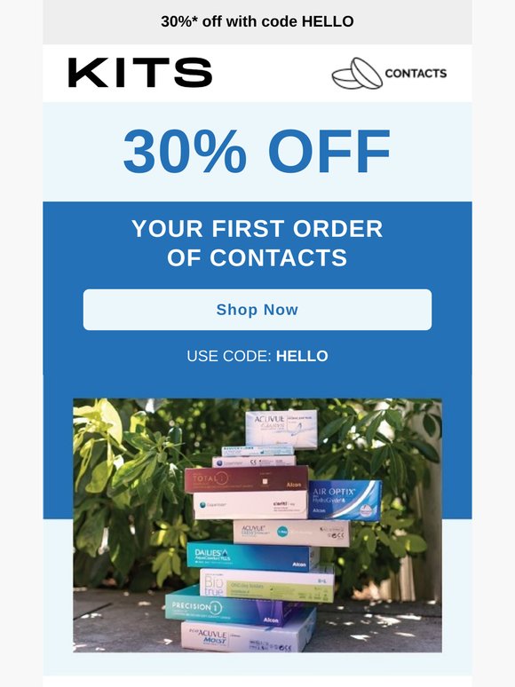 [UNLOCKED] 30% off contacts
