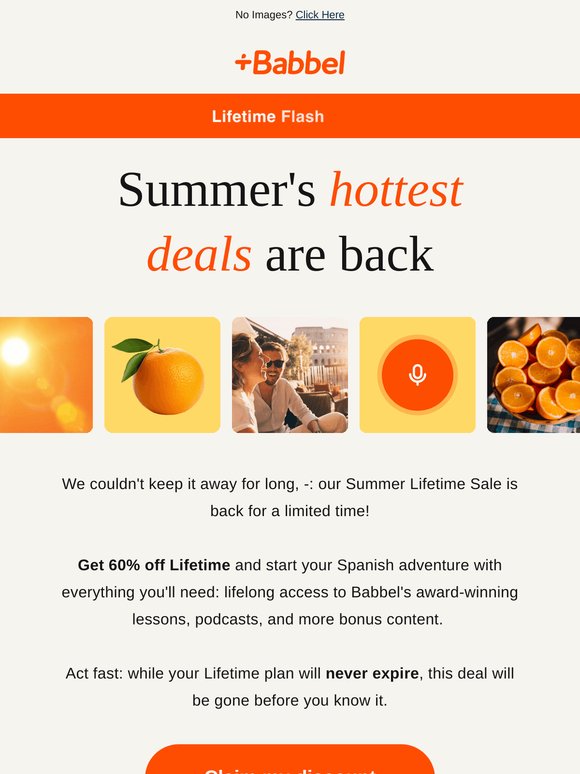🤩 Get excited: 60% off Lifetime is back!