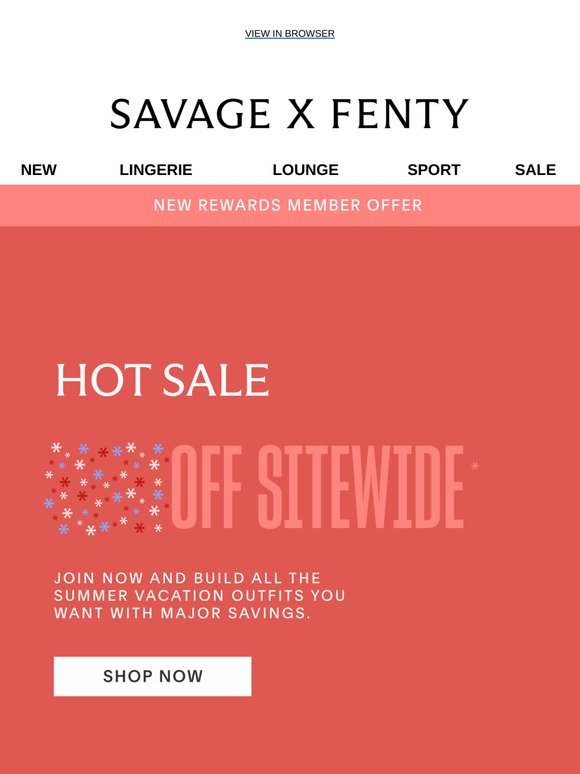 The Hot Sale: 70% OFF Sitewide Right NOW 🔥