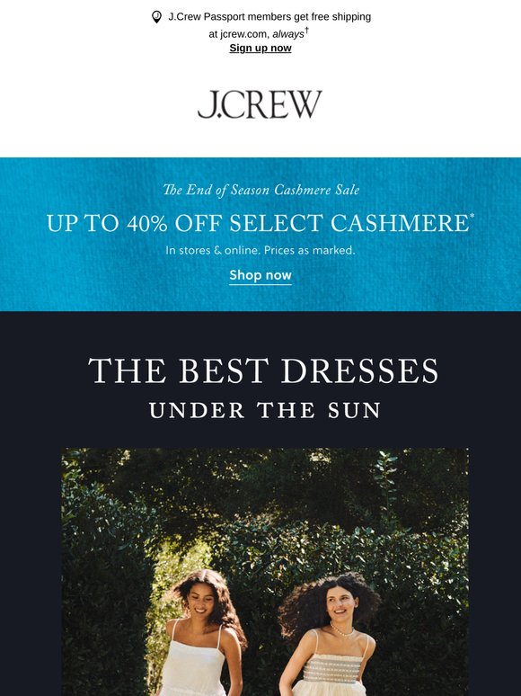 Now trending in the dress collection…
