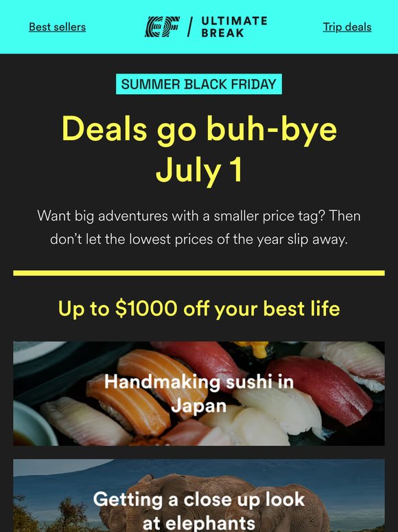 ATTN: Up to $1000 off is gone 7/1