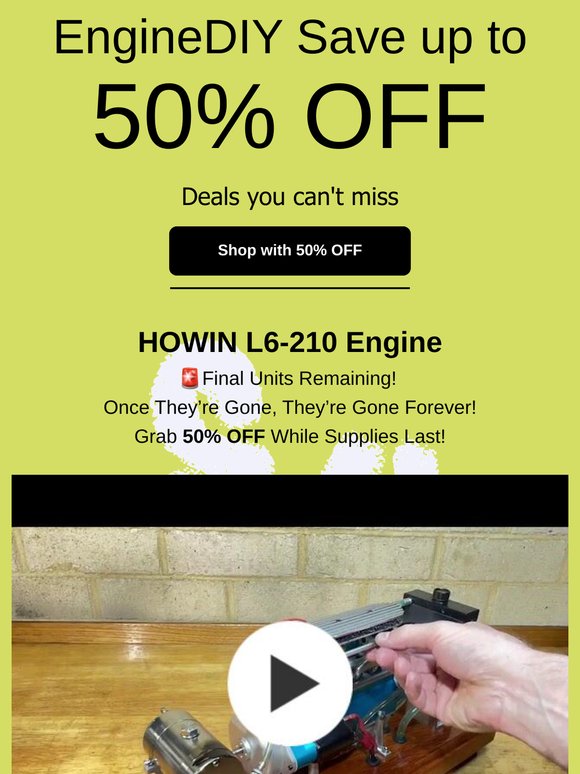 Enginediy: June Clearance SALE! 🚀 Jet Engine Fans & DIY Kits UP TO 50% ...