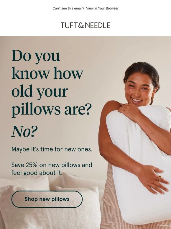 Save 25% on Pillows this 4th of July