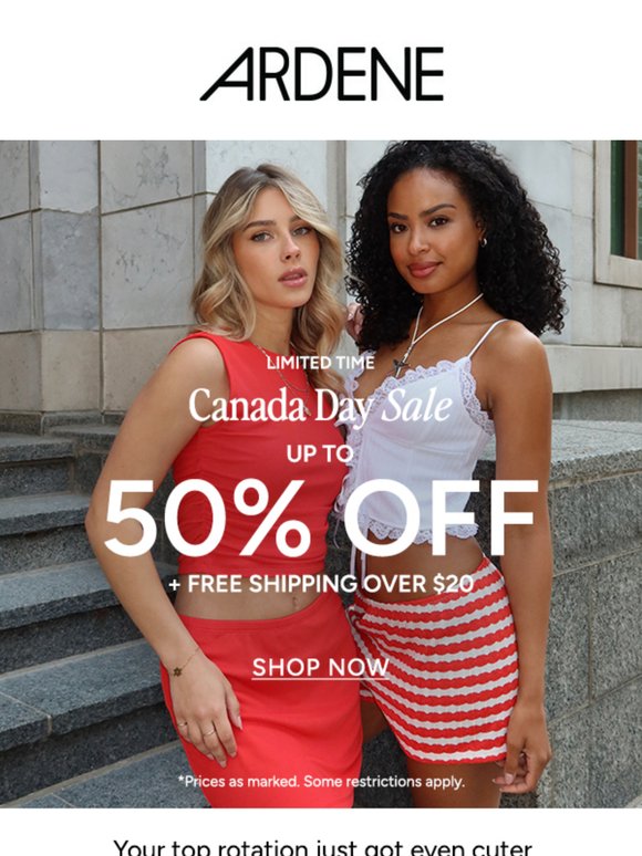 40% OFF ALL TOPS ✨