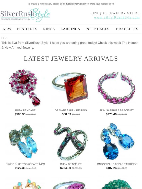 This Week Hot & New 💎 Jewelry Designs + 91% Off