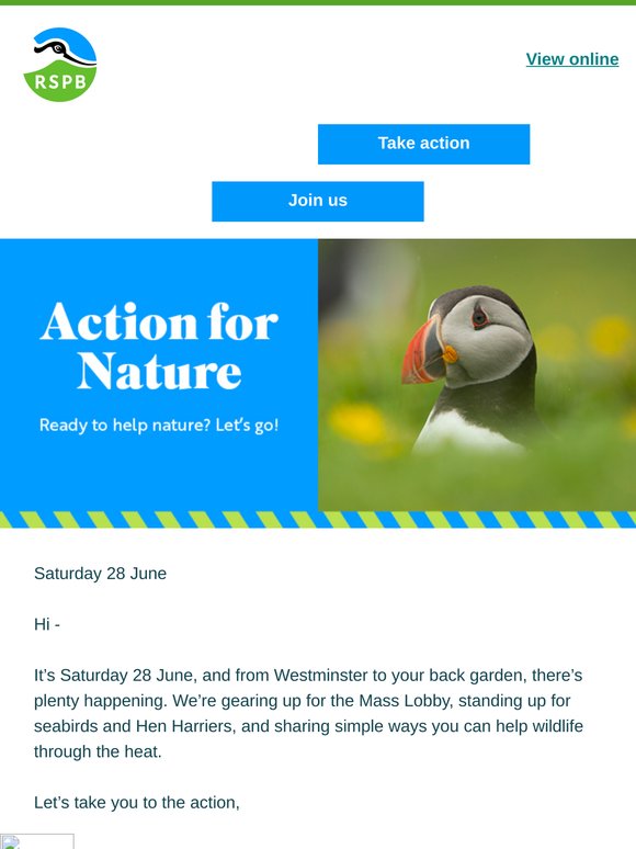 It's a crucial time to speak up for nature