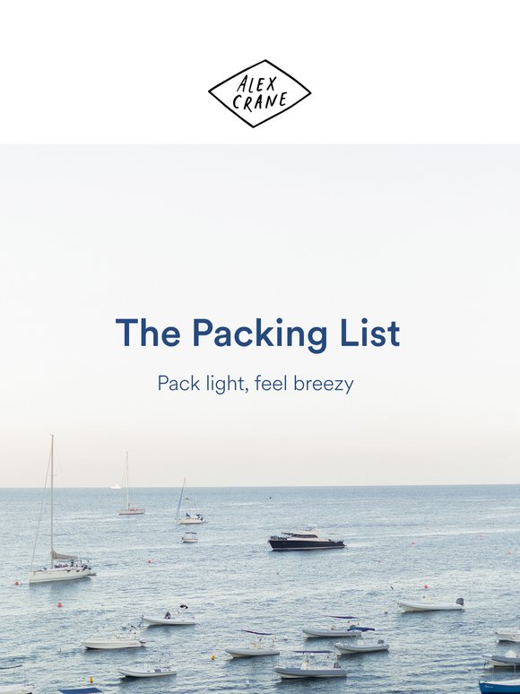 The Packing List