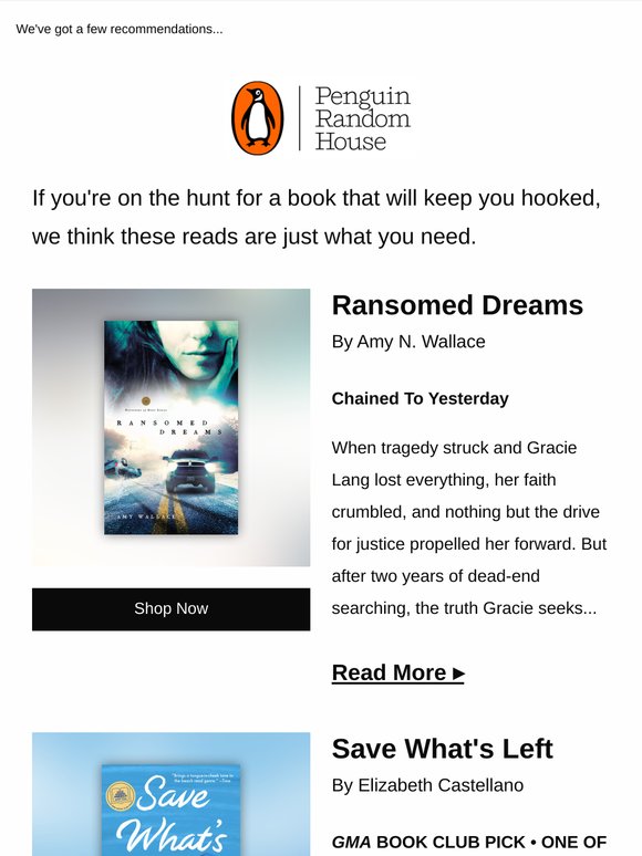 You Deserve A Great New Read
