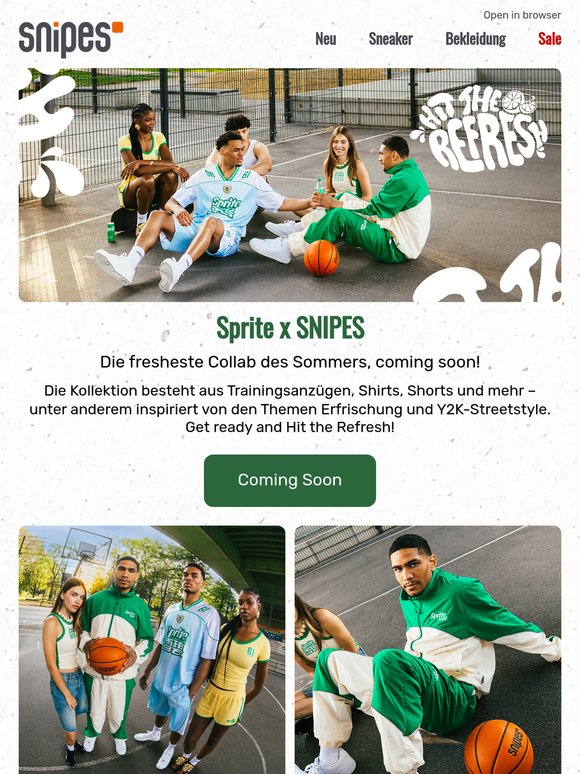 💚 Sprite x SNIPES - Hit the Refresh!