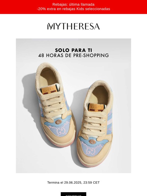 ✨ Pre-Shopping exclusivo por 48h: Dolce&Gabbana Kids, Gucci Kids, Oséree Kids