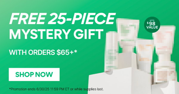 FREE MYSTERY BAG WITH ORDERS $65+