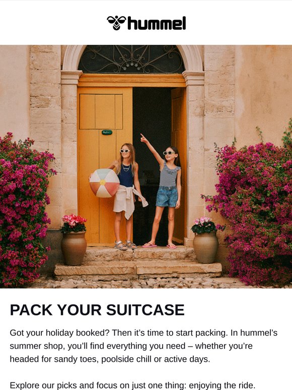 Pack your suitcase with hummel
