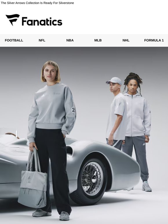 Feel The Speed In Mercedes Silver Arrows Style