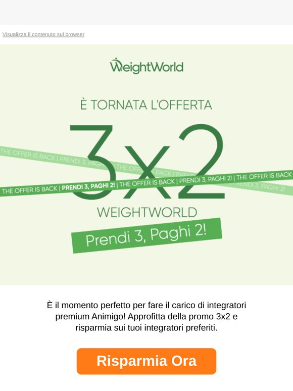 —, È Tornato il 3x2 WeightWorld😍
