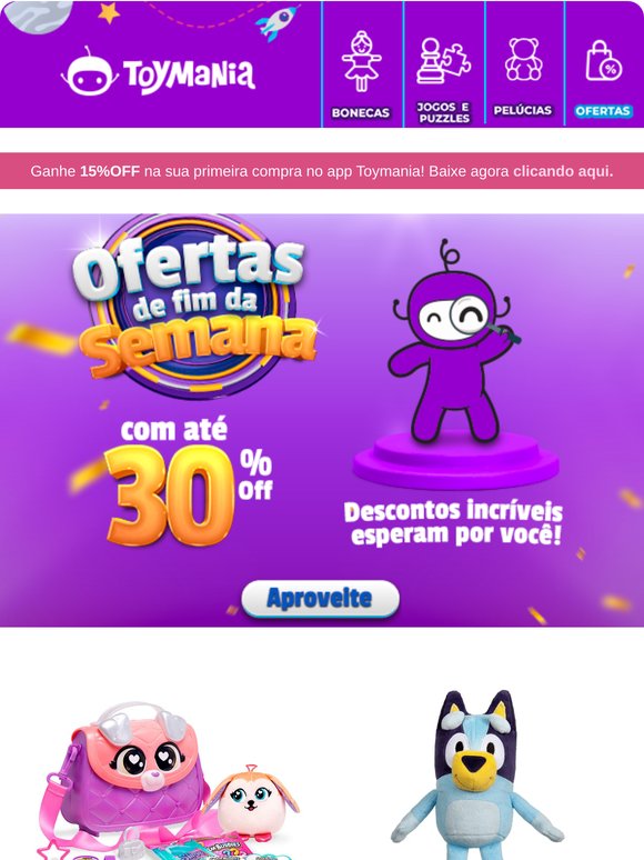 👇Oferta exclusiva neste final de semana! Vem ver😮