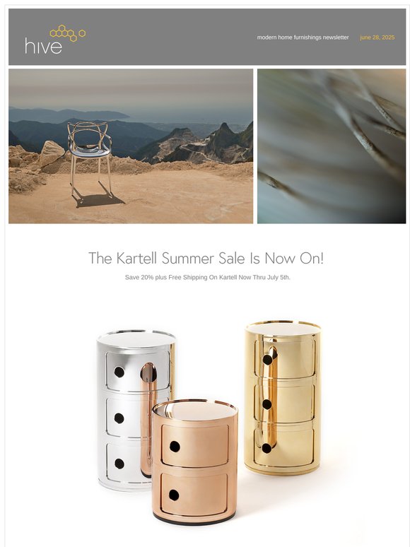 The Kartell Summer Sale Is On !