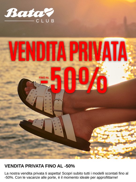 —, approfitta della vendita privata!