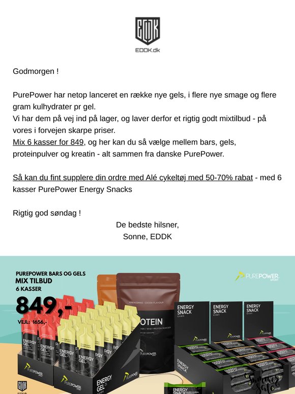 PurePower nyheder og mixtilbud !