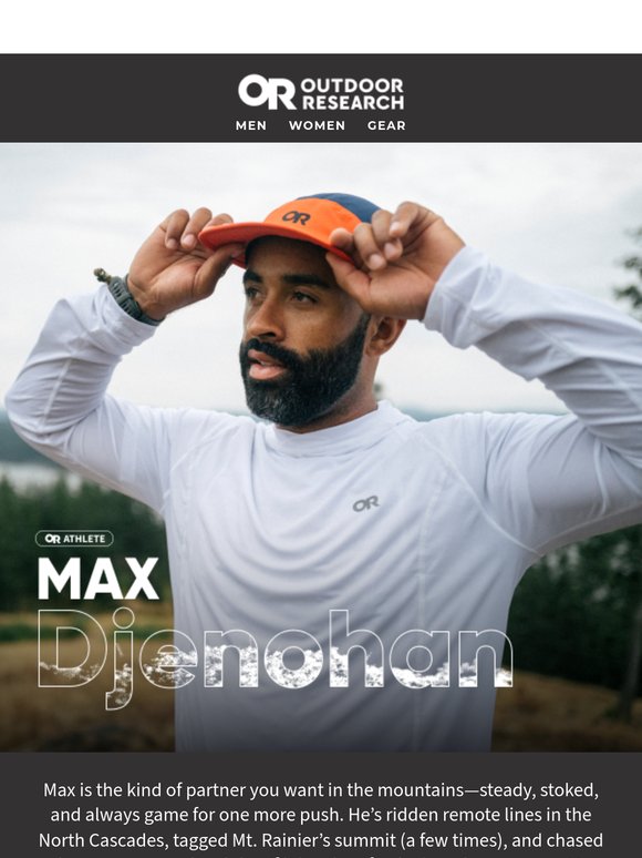 What’s in Their Kit? OR Athlete Max Djenohan