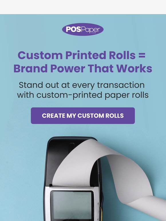 Make Every Receipt a Branding Tool