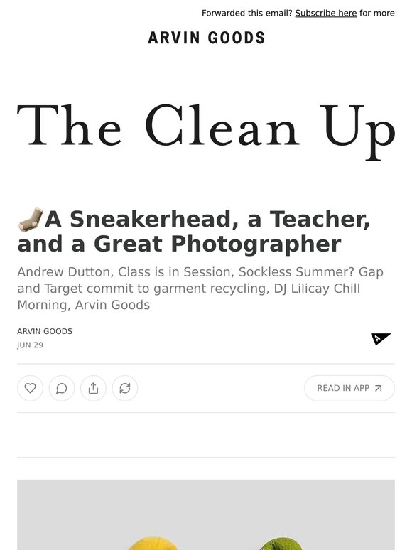 🧦A Sneakerhead, a Teacher, and a Great Photographer