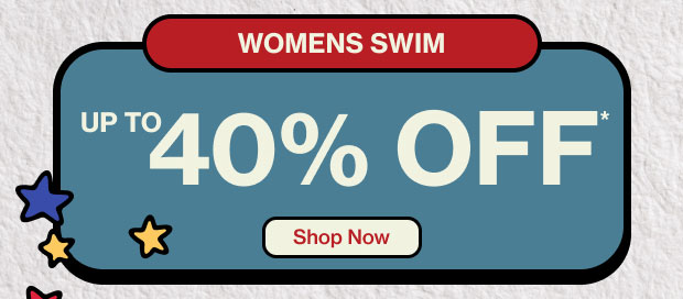 Women's 40% Off Swim