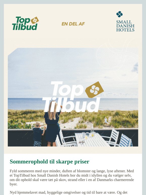 Tag på tur i Danmark til sommerpriser