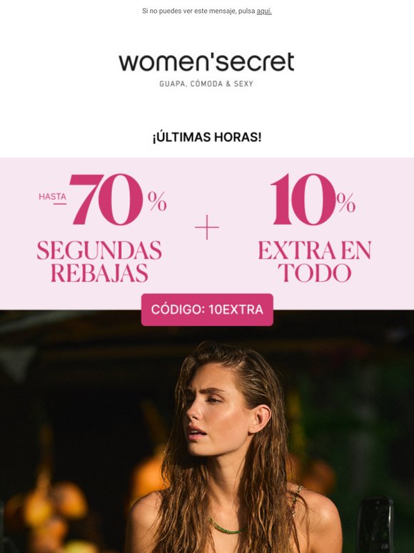 10% EXTRA sobre 2ªs Rebajas, justo cuando más lo necesitas ➡️