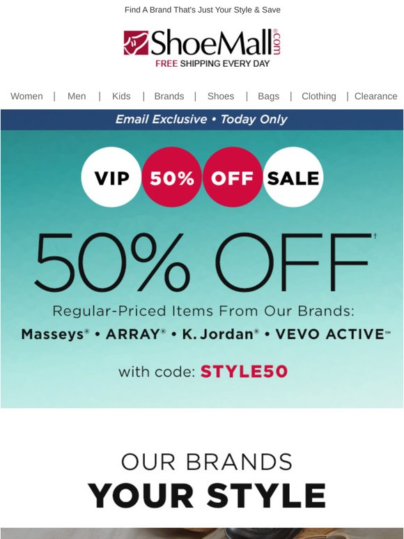 These Exclusive Brands Are 50% Off Today