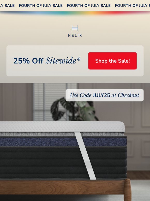 Wait, 25% off everything?!