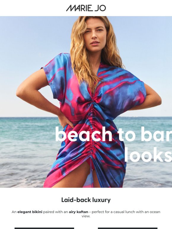 Four beach-to-bar looks you need this summer