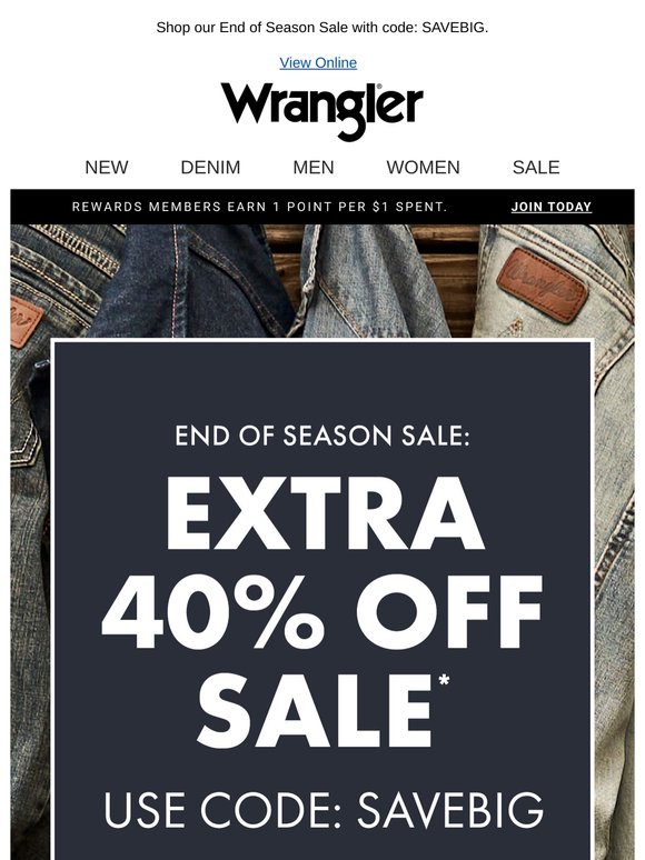 Clearance + Extra 40% Off = No-Brainer