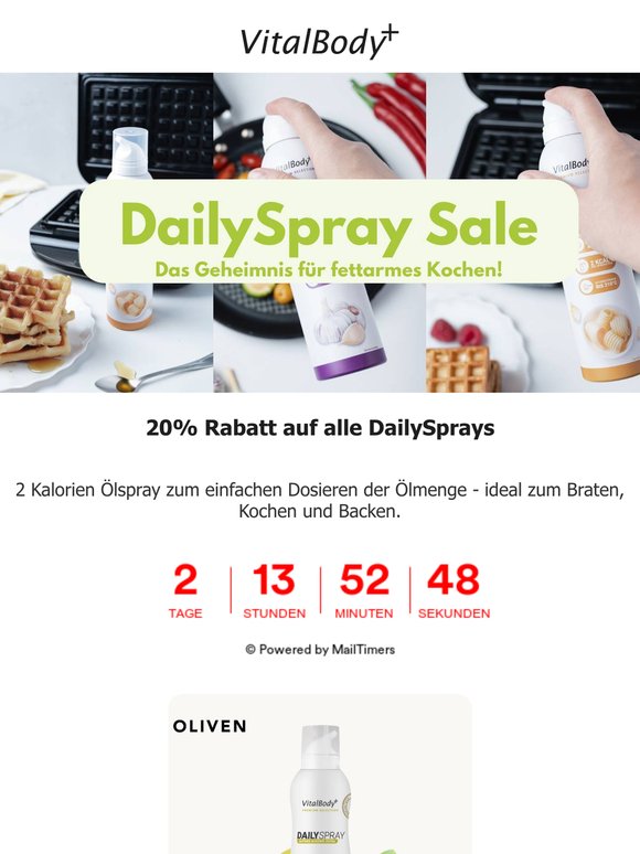 🎉 20% Rabatt auf das DailySpray!