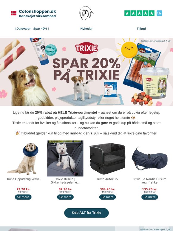 🎉 SPAR 20% på to kendte brands!