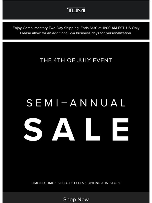 Shop The 4th Of July Event