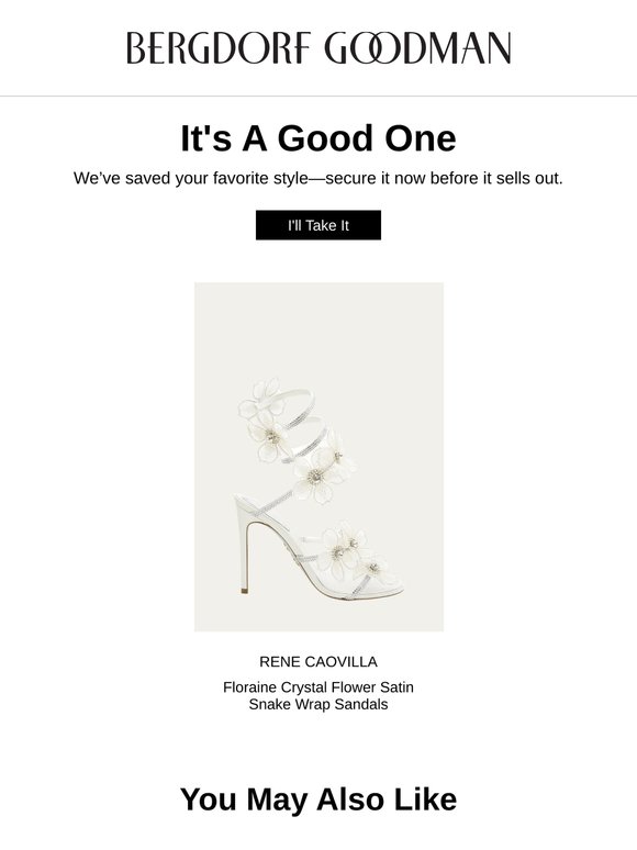 Your Favorite Item Is Selling Fast