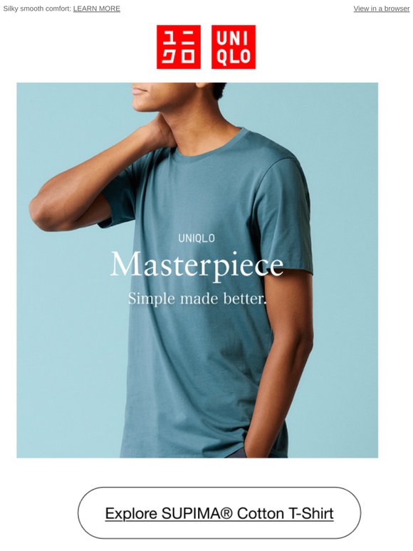 UNIQLO Masterpiece: SUPIMA® Cotton T-Shirt