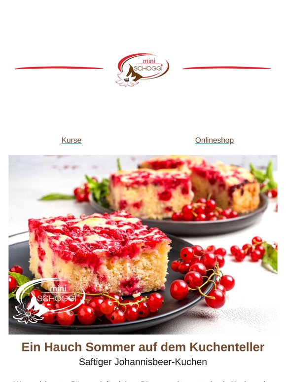 Unser Johannisbeerkuchen: Fruchtig, frech und unwiderstehlich!  😍Backenthusiast 😍