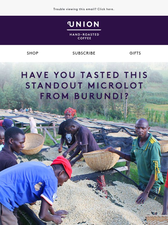 Have you tasted this jammy, strawberry-sweet cup from Burundi?