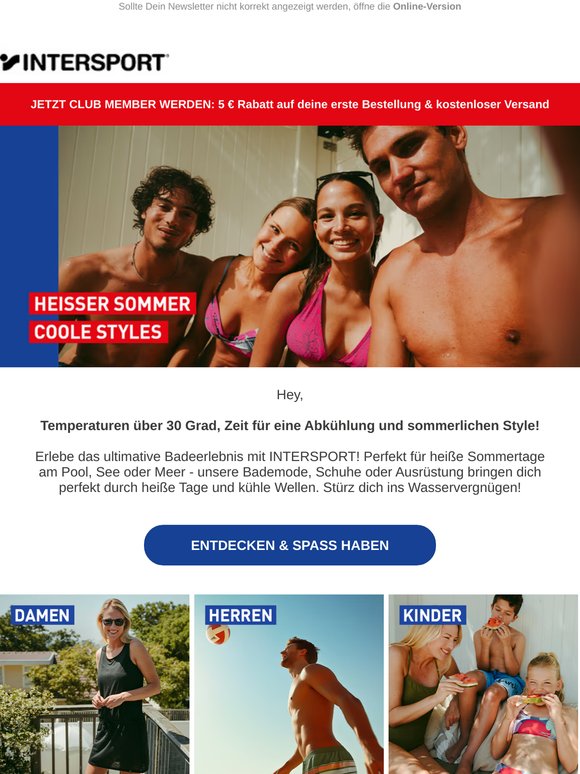 ☀Heißer Sommer, coole Styles: Bademode für deine Auszeit