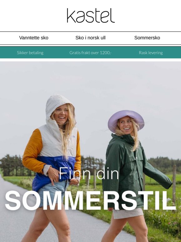Slik setter du sommerstilen ☀️ Hvilke sko velger du?