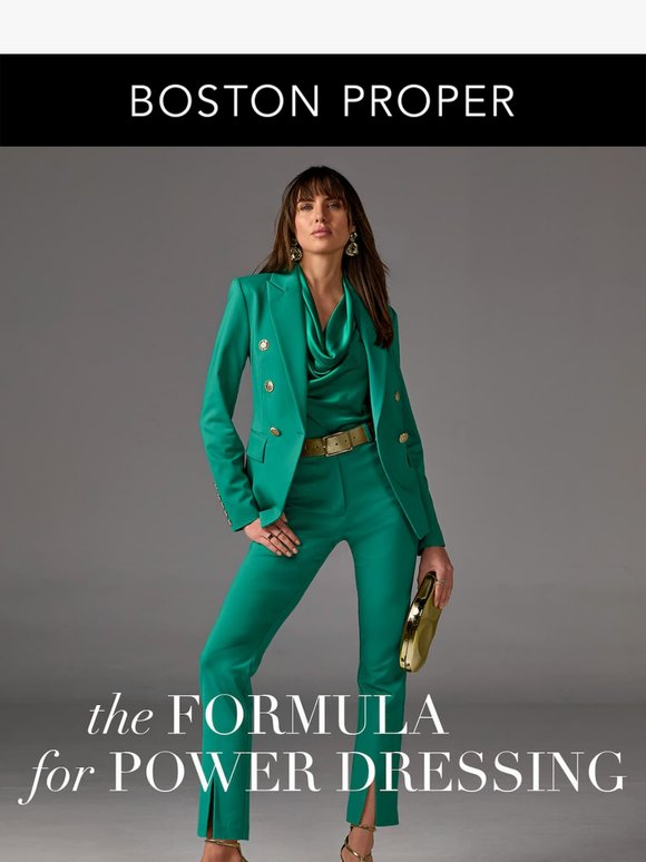 This is How Power Dressing is Done