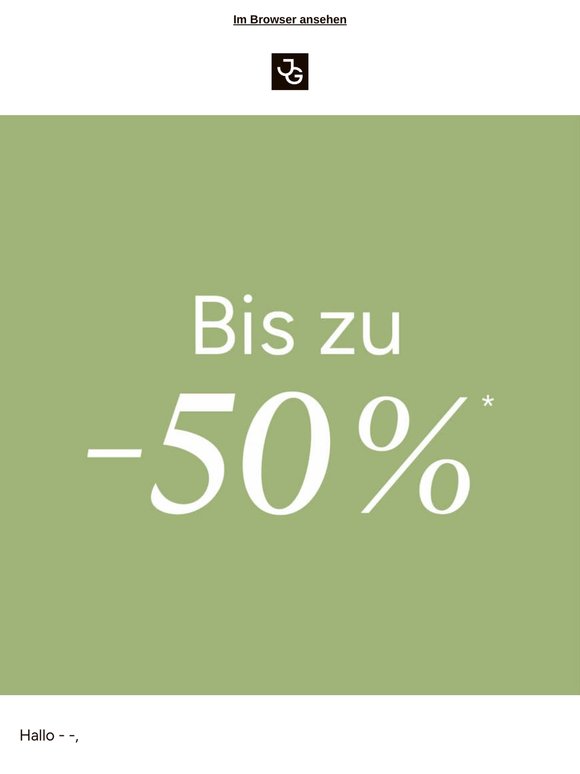 Hilf uns aufräumen und spare bis zu 50% 😍