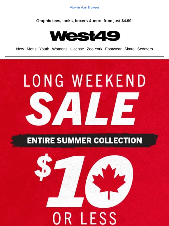 🔥Hot Prices on Cool Summer Styles - Starting at $4.99!