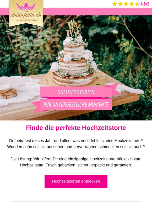 Hochzeitstorte pünktlich geliefert 🍰