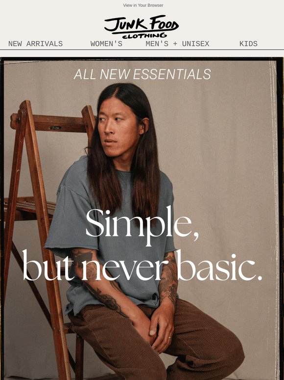 ALL ✨ NEW ✨ ESSENTIALS!