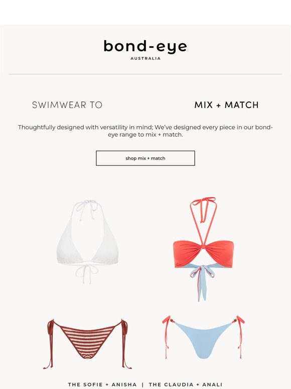Swimwear to Mix + Match