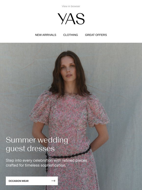 Summer wedding guest dresses